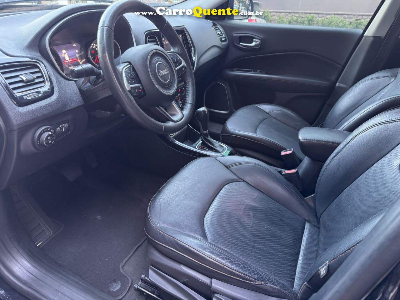 JEEP   COMPASS LIMITED 2.0 4X2 FLEX 16V AUT.   PRETO 2019 2.0 FLEX - Loja