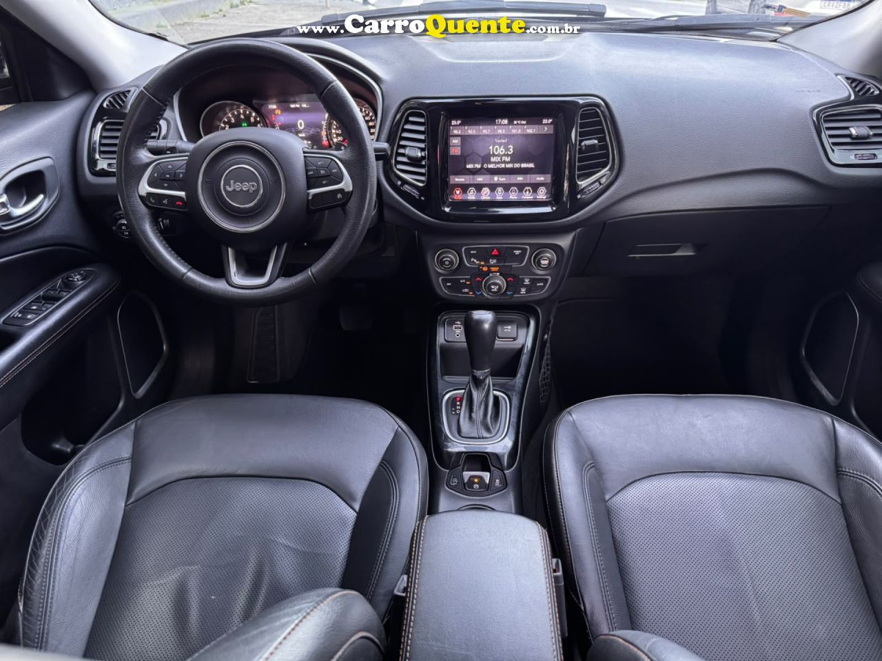 JEEP   COMPASS LIMITED 2.0 4X2 FLEX 16V AUT.   PRETO 2019 2.0 FLEX - Loja