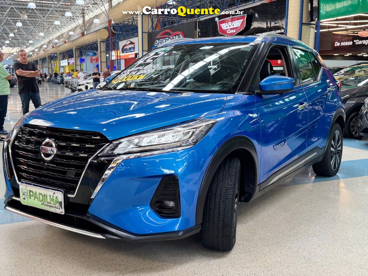 NISSAN KICKS 1.6 16V EXCLUSIVE 2022 - Loja