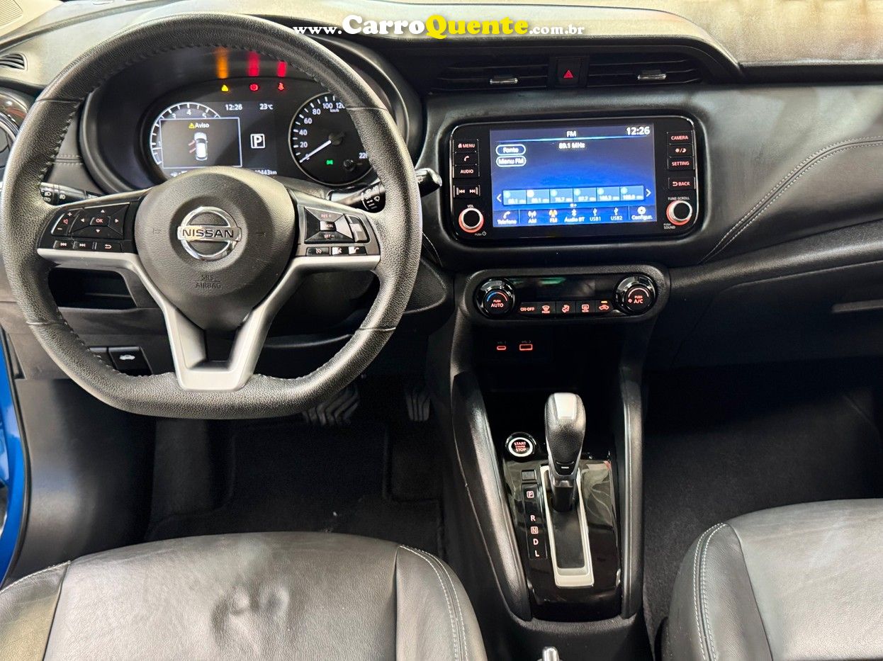 NISSAN KICKS 1.6 16V EXCLUSIVE 2022 - Loja