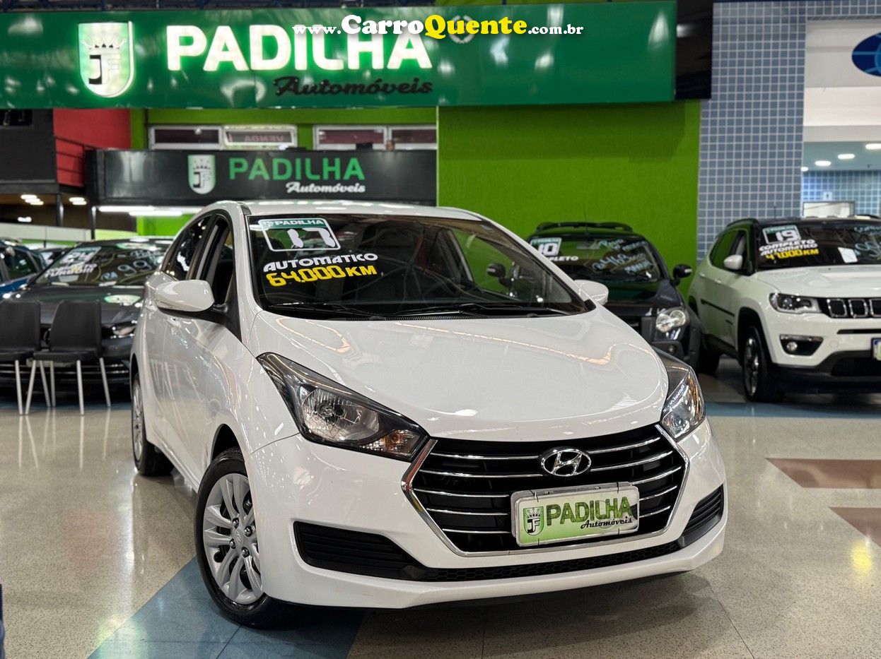 HYUNDAI HB20S 1.6 COMFORT PLUS 16V 2017 - Loja