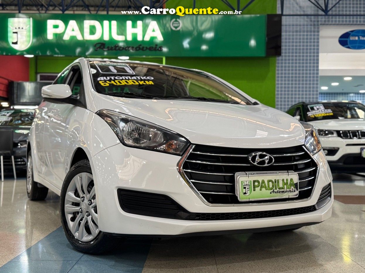 HYUNDAI HB20S 1.6 COMFORT PLUS 16V 2017 - Loja