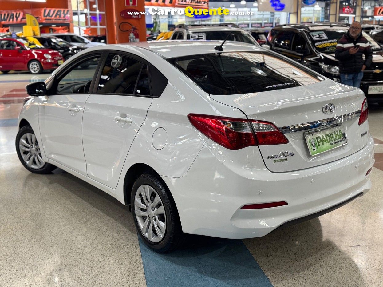HYUNDAI HB20S 1.6 COMFORT PLUS 16V 2017 - Loja
