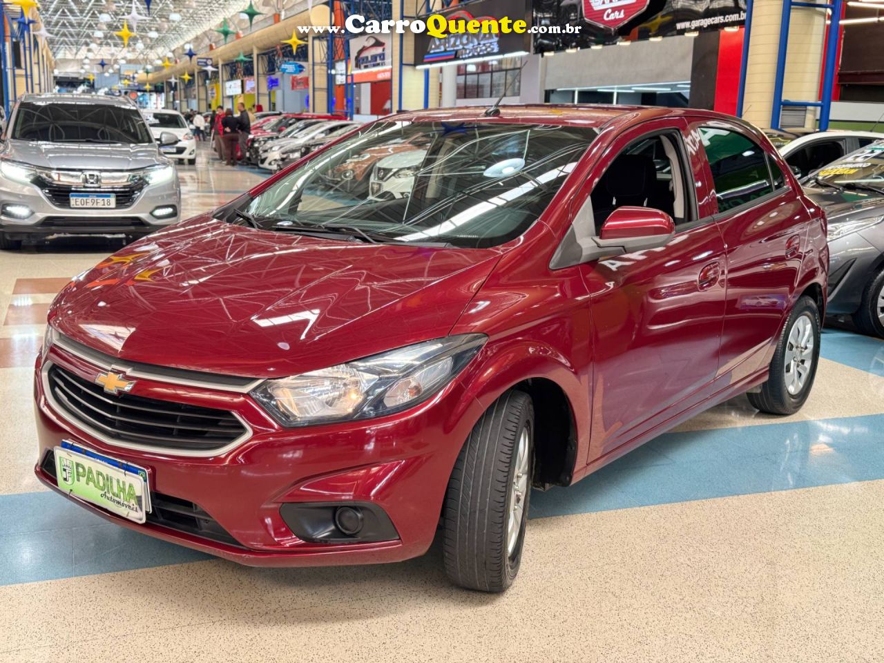 CHEVROLET ONIX 1.0 MPFI LT 8V 2018 - Loja