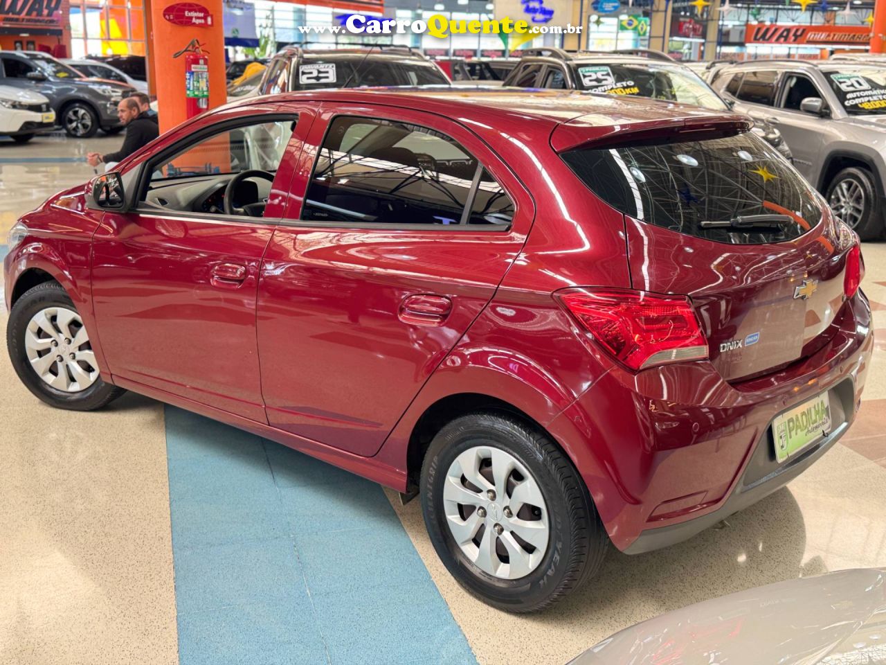 CHEVROLET ONIX 1.0 MPFI LT 8V 2018 - Loja