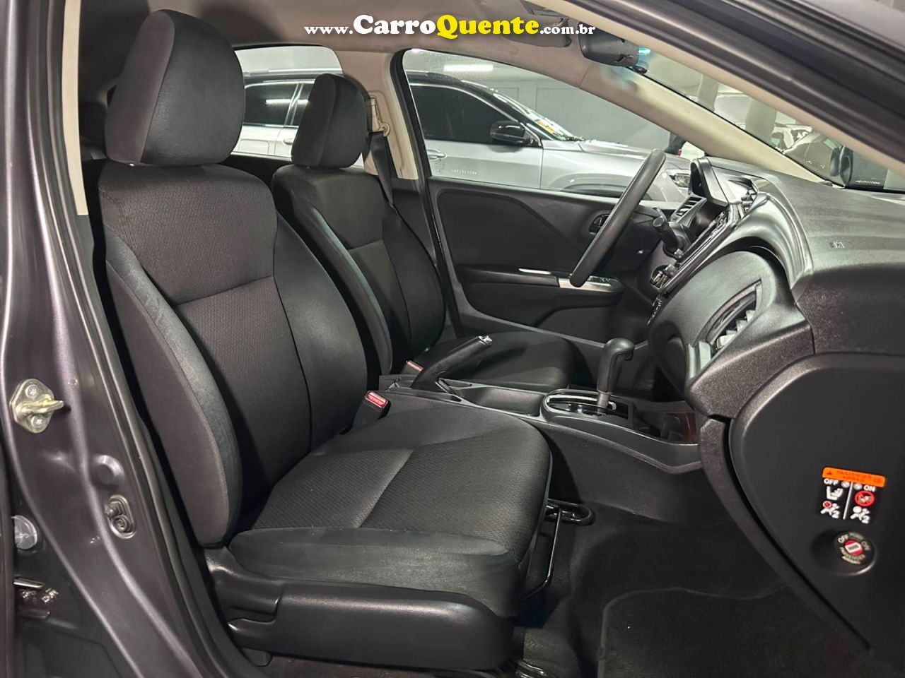 HONDA CITY 1.5 PERSONAL 16V 2019 - Loja
