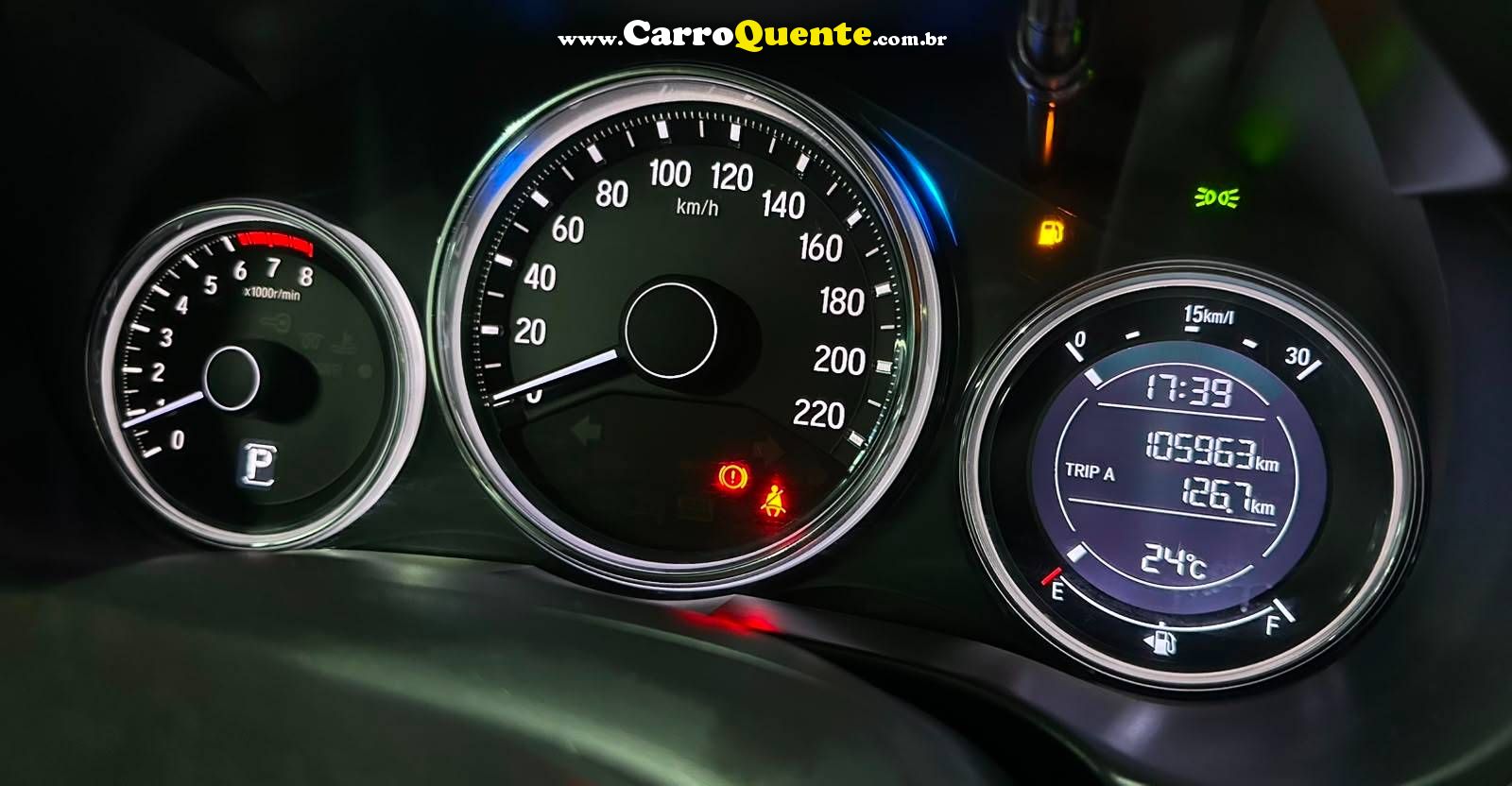 HONDA CITY 1.5 PERSONAL 16V 2019 - Loja