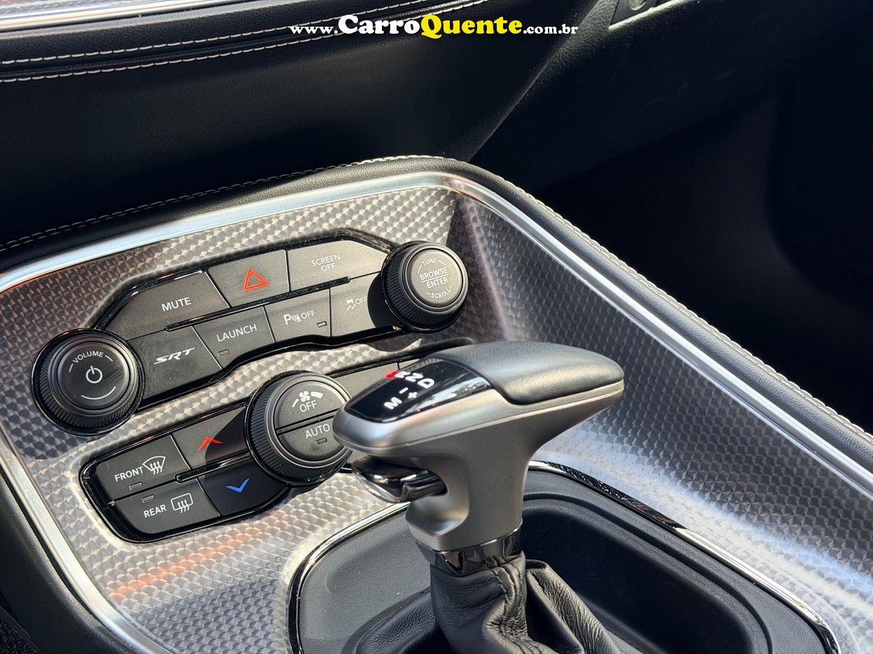 DODGE CHALLENGER 6.2 V8 HEMI SRT HELLCAT TORQUEFLITE 2022 - Loja