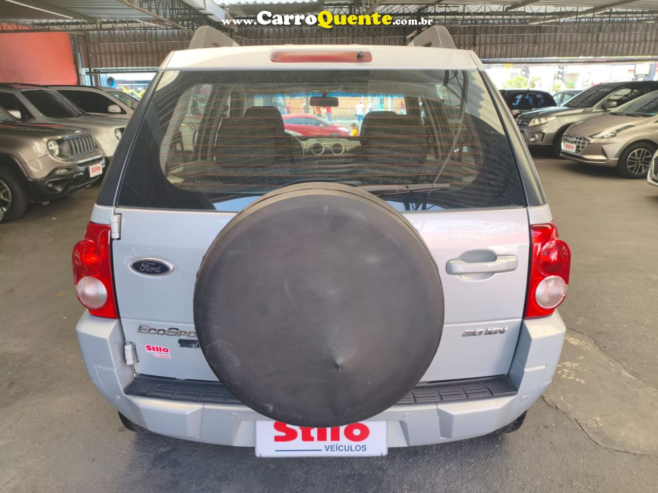 FORD   ECOSPORT XLT 2.0 2.0 FLEX 16V 5P AUT.   PRATA 2011 2.0 FLEX - Loja