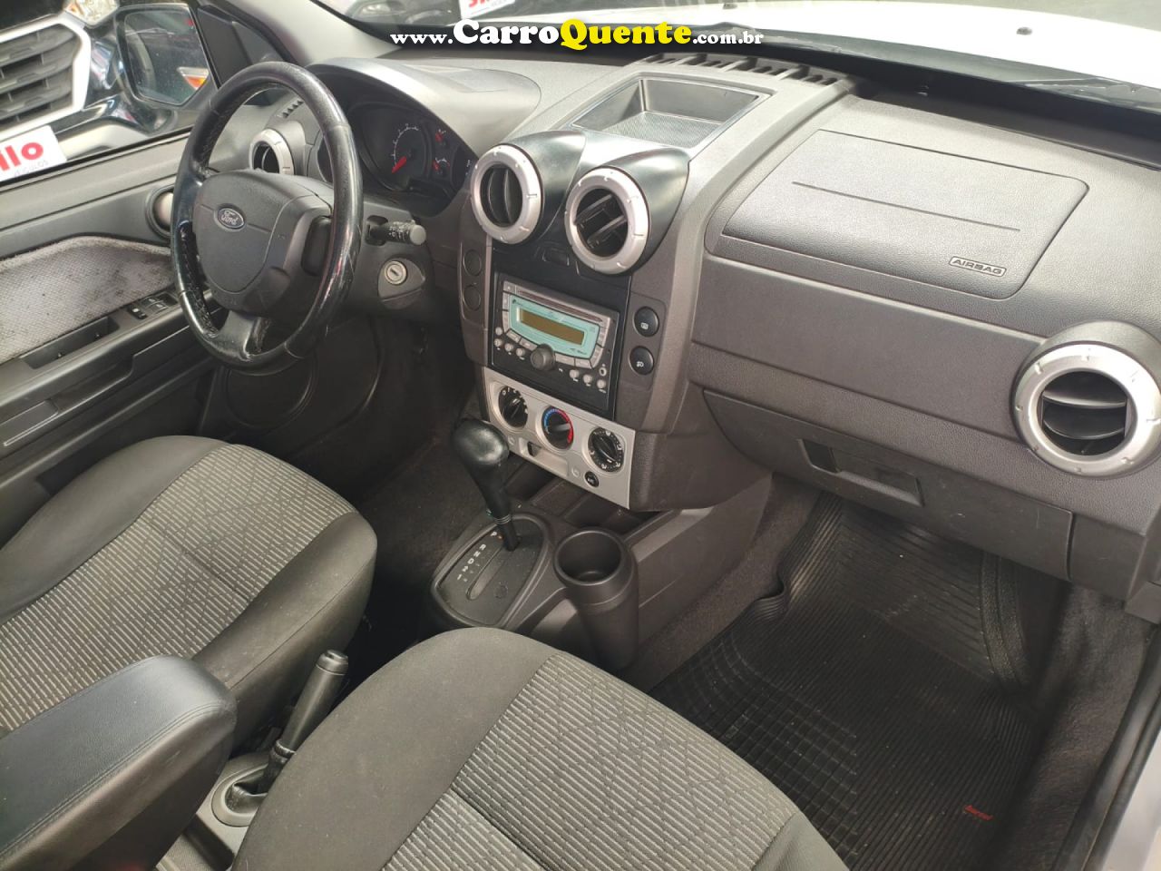 FORD   ECOSPORT XLT 2.0 2.0 FLEX 16V 5P AUT.   PRATA 2011 2.0 FLEX - Loja