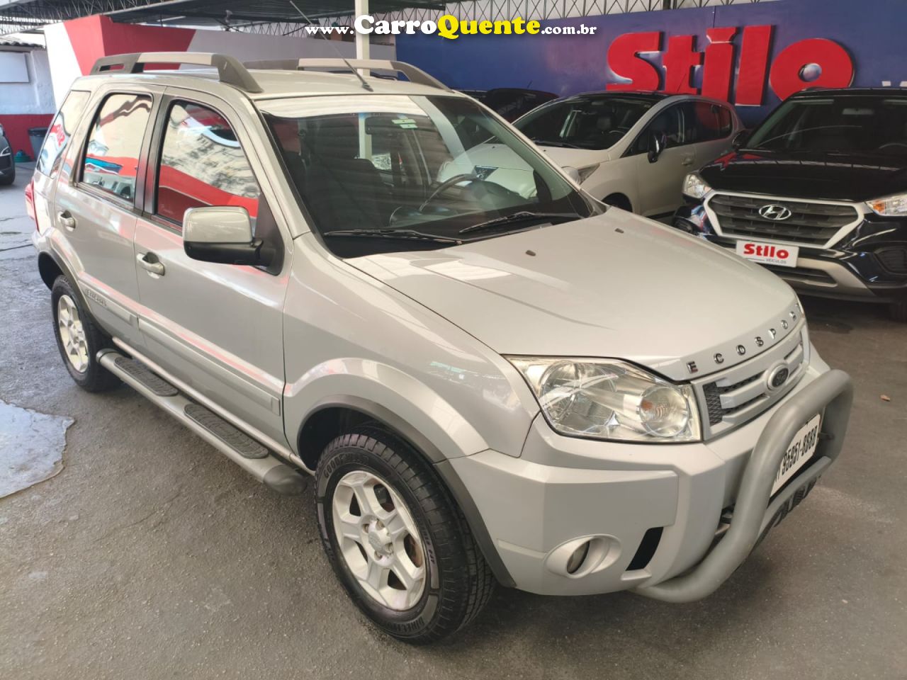 FORD   ECOSPORT XLT 2.0 2.0 FLEX 16V 5P AUT.   PRATA 2011 2.0 FLEX - Loja