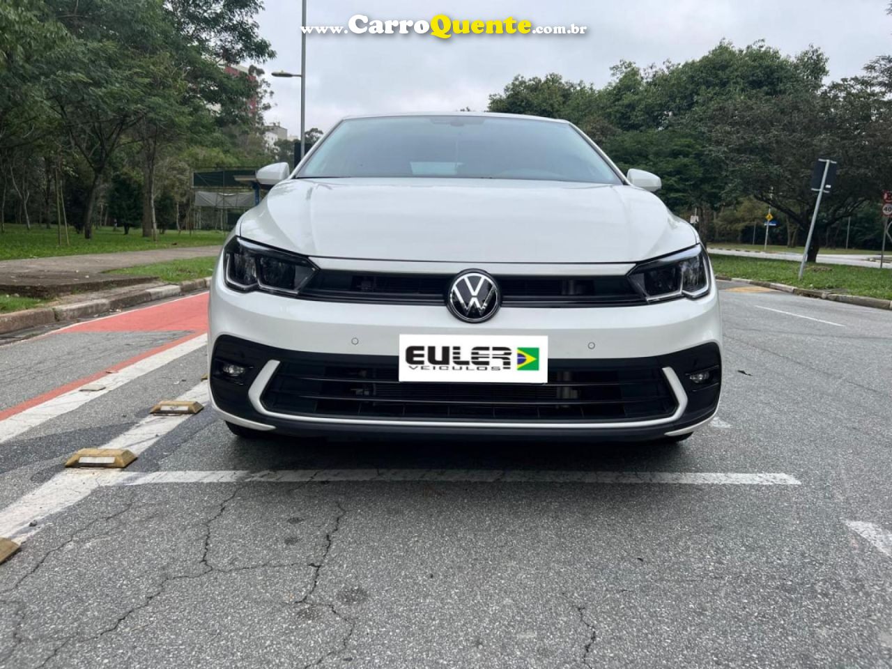 VOLKSWAGEN   POLO HIGHLINE TSI 1.0 FLEX 12V AUT.   BRANCO 2023 1.0 FLEX - Loja