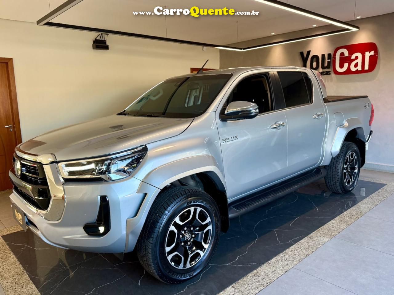 TOYOTA   HILUX CD SRX PLUS 4X4 2.8 TDI DIESEL AUT.   PRATA 2026 2.8 DIESEL - Loja