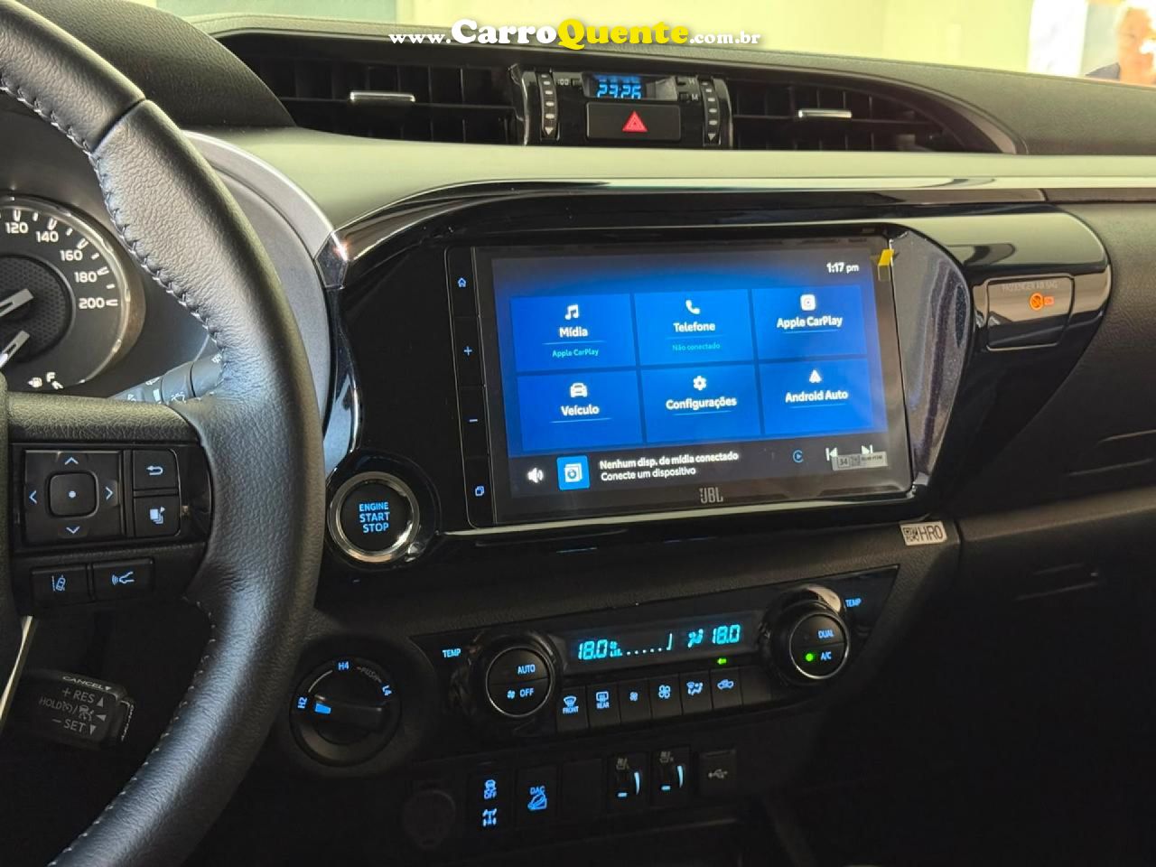 TOYOTA   HILUX CD SRX PLUS 4X4 2.8 TDI DIESEL AUT.   PRATA 2026 2.8 DIESEL - Loja