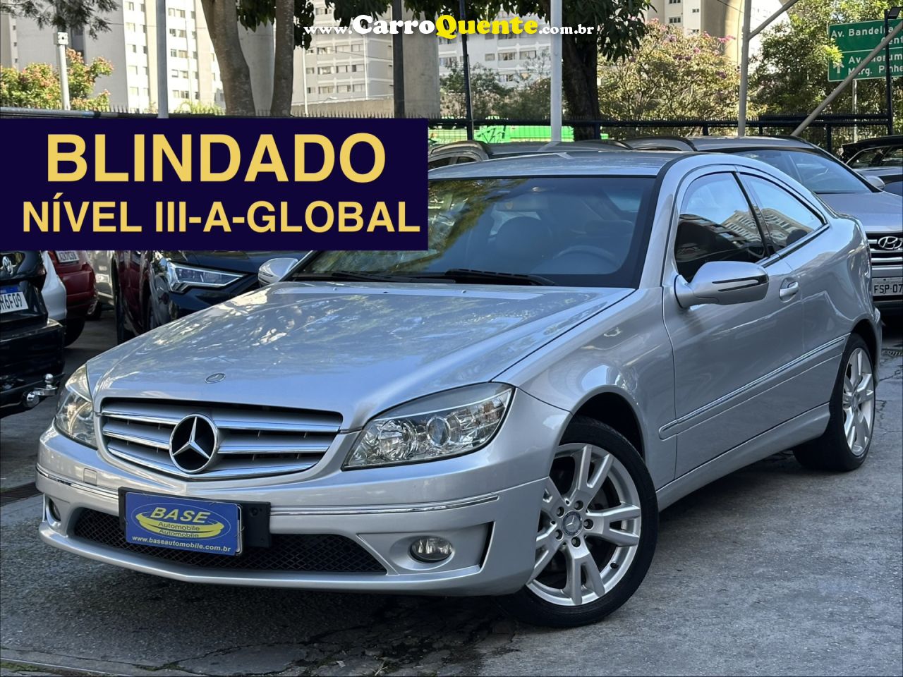 MERCEDES-BENZ   CLC 200 KOMPRESSOR 1.8 184CV AUT.   PRATA 2010 1.8 T GASOLINA - Loja