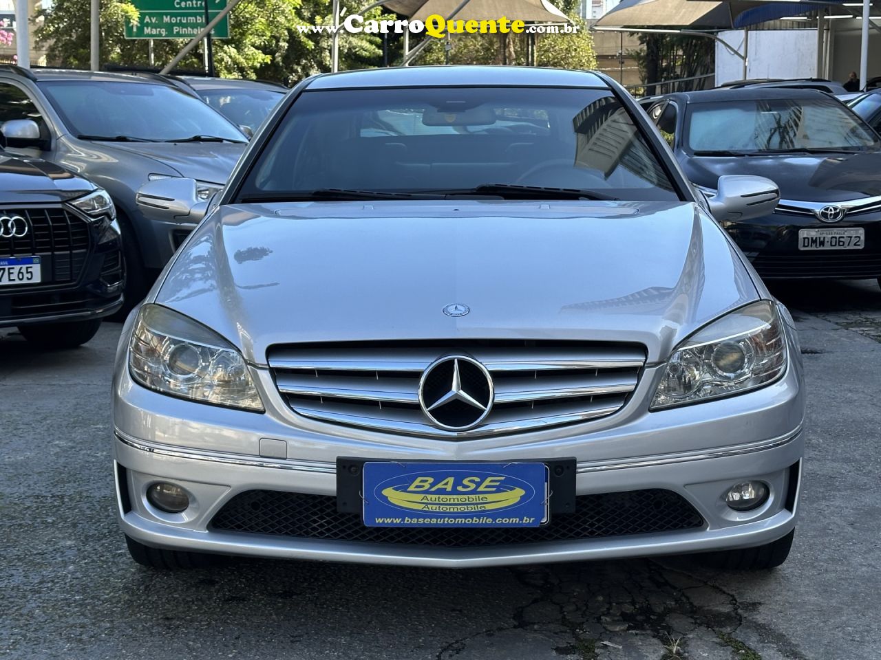 MERCEDES-BENZ   CLC 200 KOMPRESSOR 1.8 184CV AUT.   PRATA 2010 1.8 T GASOLINA - Loja