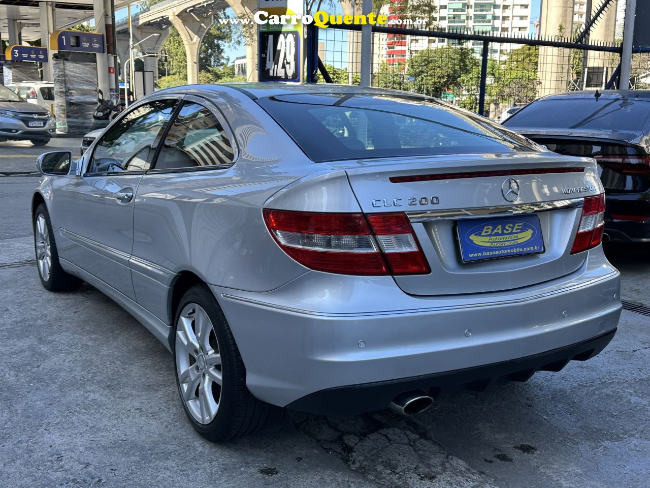 MERCEDES-BENZ   CLC 200 KOMPRESSOR 1.8 184CV AUT.   PRATA 2010 1.8 T GASOLINA - Loja