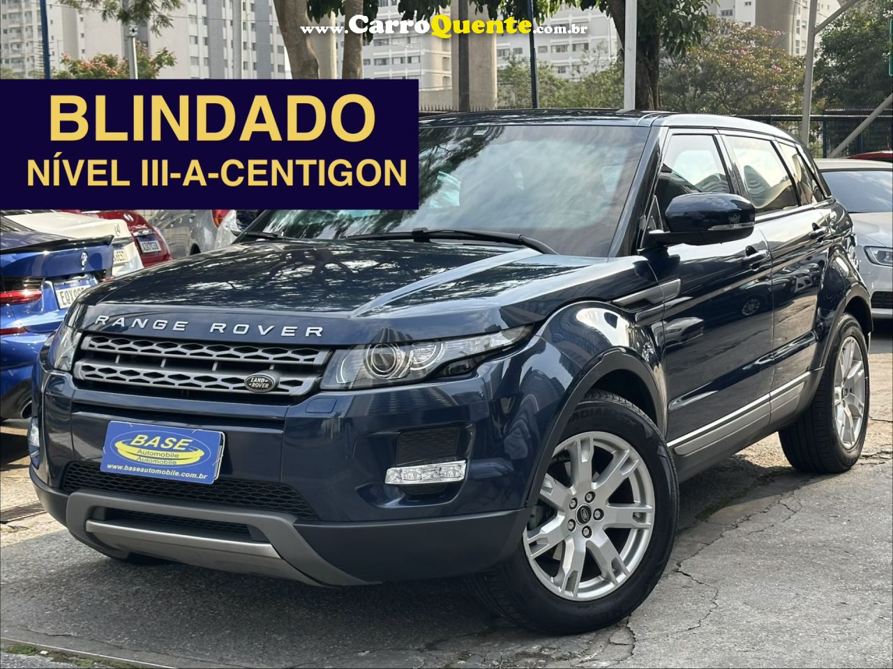 LAND ROVER   RANGE R.EVOQUE PURE  2.0 AUT. 5P   AZUL 2013 2.0 GASOLINA - Loja