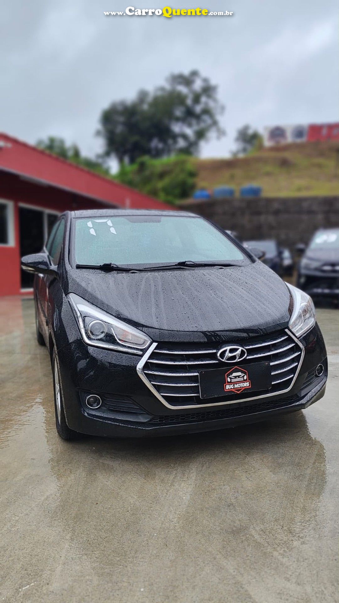 HYUNDAI   HB20S PREMIUM 1.6 FLEX 16V AUT. 4P   PRETO 2017 1.6 FLEX - Loja