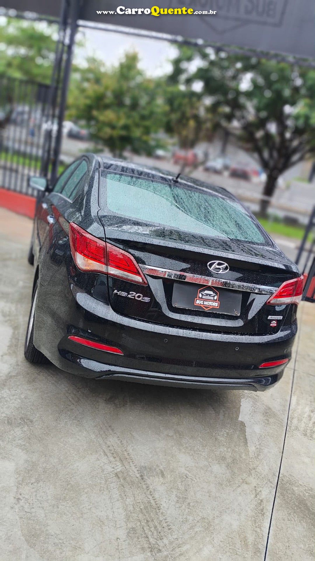 HYUNDAI   HB20S PREMIUM 1.6 FLEX 16V AUT. 4P   PRETO 2017 1.6 FLEX - Loja