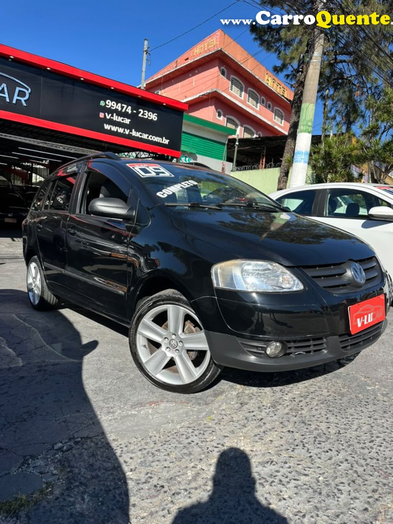 VOLKSWAGEN   SPACEFOX COMFORTLINE 1.6 MI T.FLEX 8V 5P   PRETO 2009 1.6 FLEX - Loja
