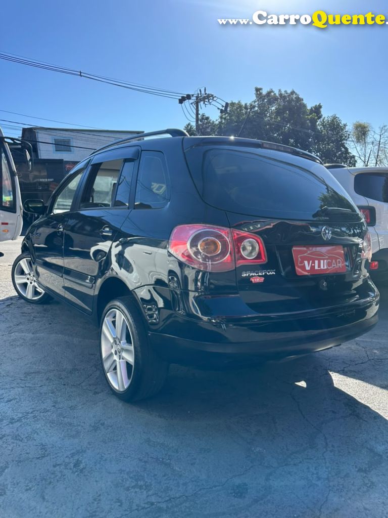 VOLKSWAGEN   SPACEFOX COMFORTLINE 1.6 MI T.FLEX 8V 5P   PRETO 2009 1.6 FLEX - Loja