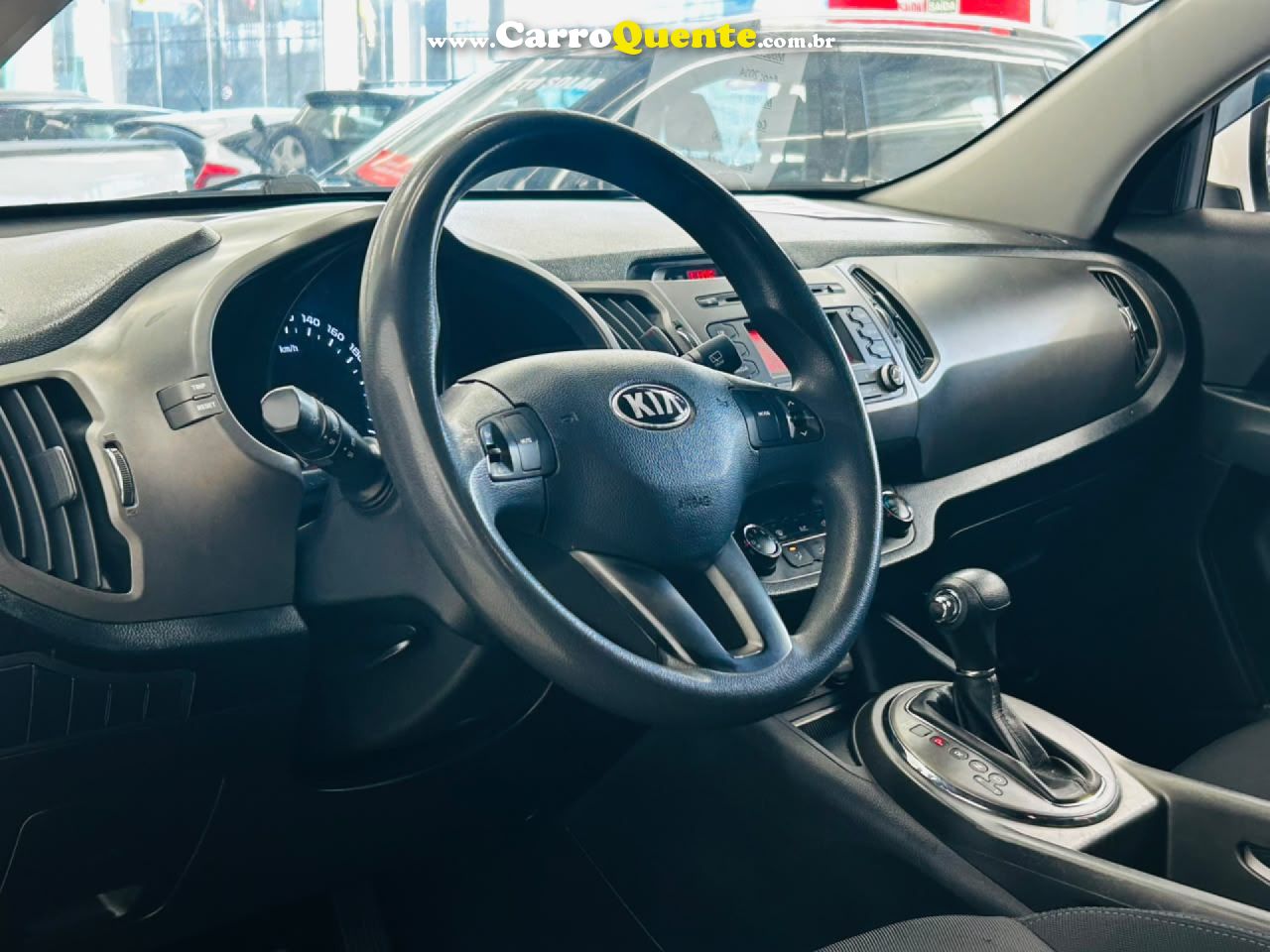 KIA   SPORTAGE LX 2.0 16V 2.0 16V FLEX  AUT.   BRANCO 2014 2.0 FLEX - Loja
