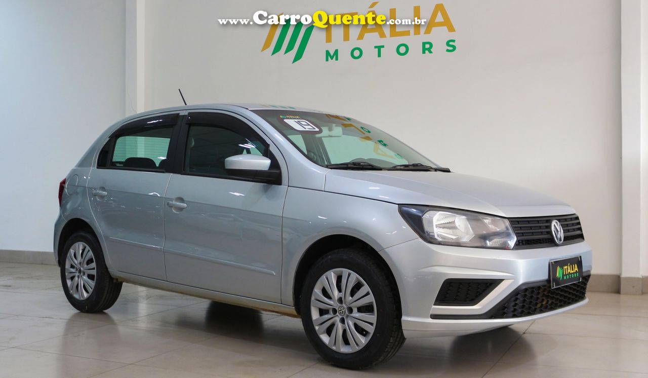 VOLKSWAGEN   GOL 1.6 MSI FLEX 8V 5P   PRATA 2019 1.6 FLEX - Loja