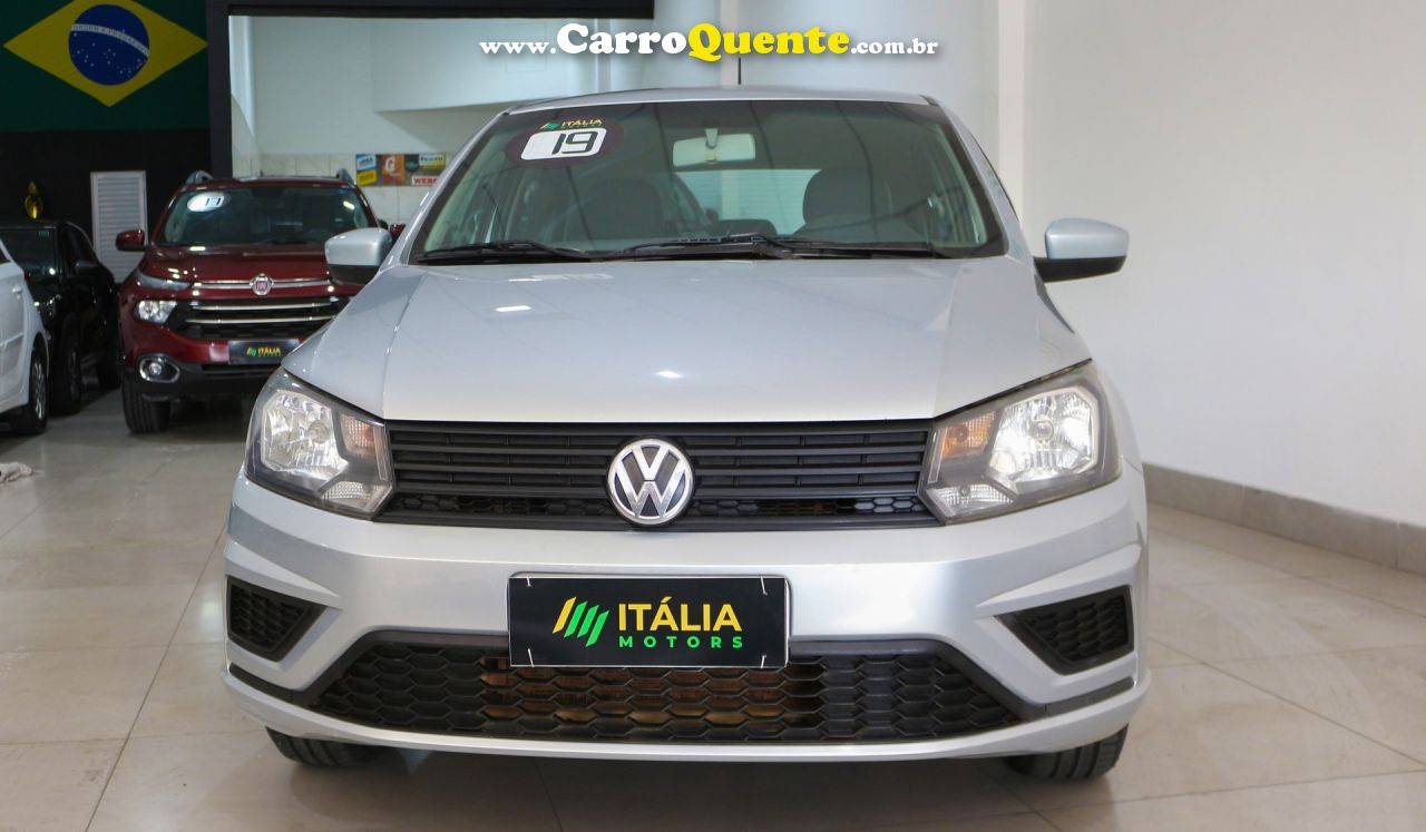 VOLKSWAGEN   GOL 1.6 MSI FLEX 8V 5P   PRATA 2019 1.6 FLEX - Loja