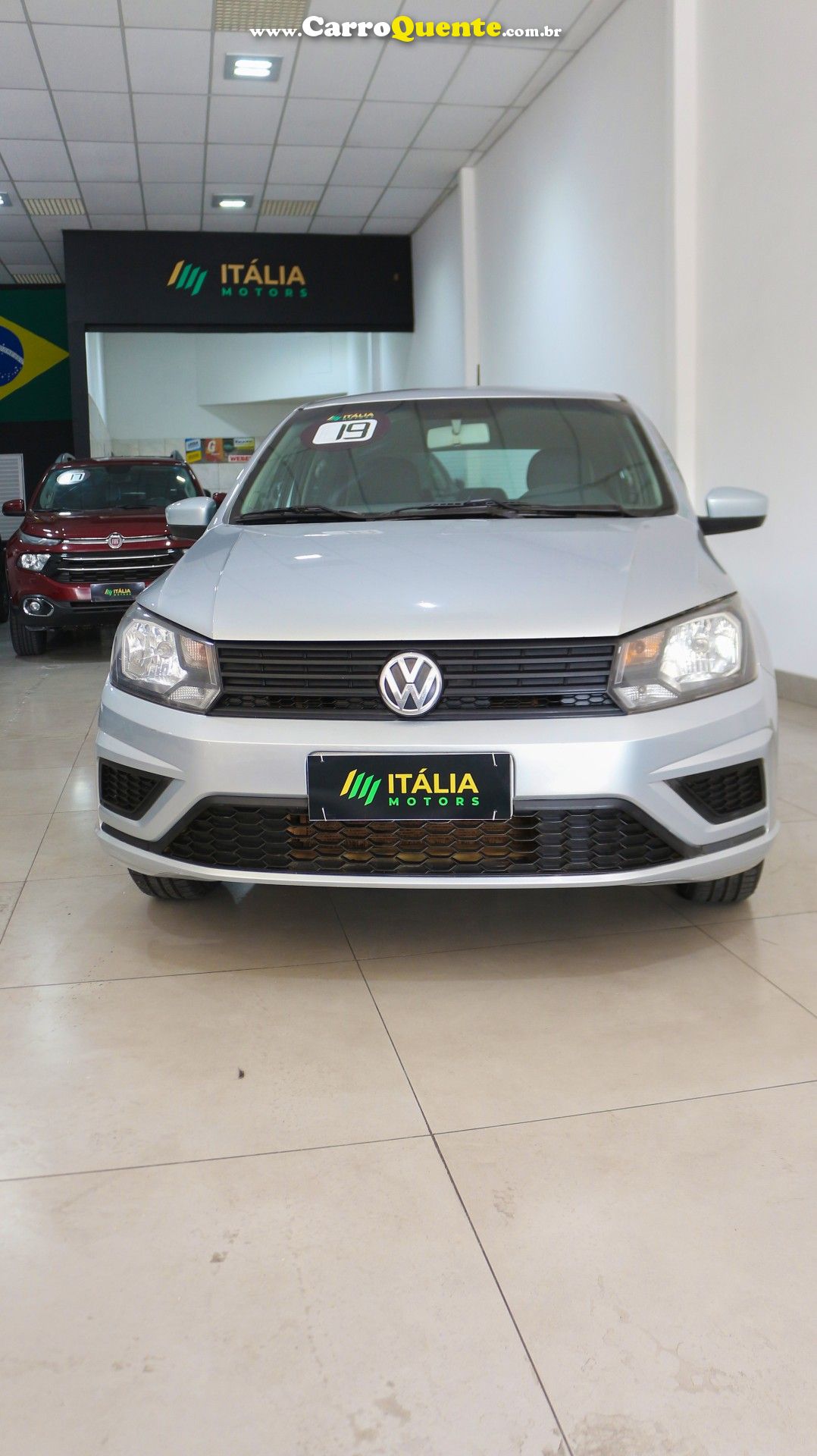 VOLKSWAGEN   GOL 1.6 MSI FLEX 8V 5P   PRATA 2019 1.6 FLEX - Loja