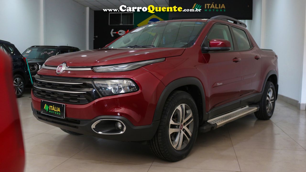 FIAT   TORO FREEDOM 2.4 16V FLEX AUT.   VERMELHO 2017 2.4 FLEX - Loja