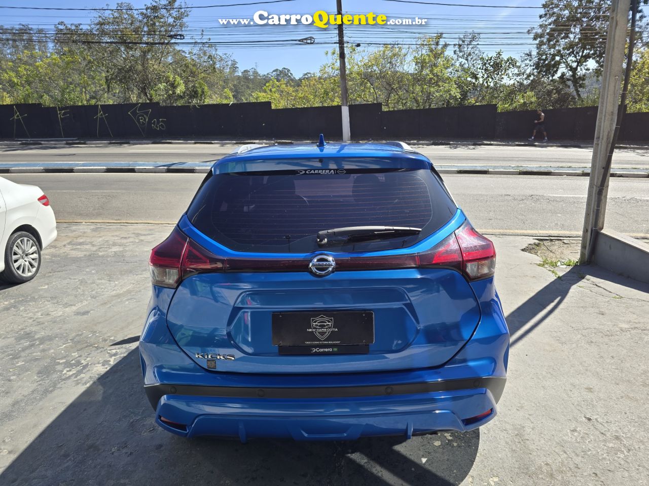 NISSAN   KICKS ADVANCE 1.6 16V FLEX AUT.   AZUL 2022 1.6 FLEX - Loja