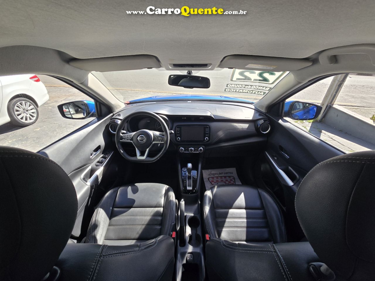 NISSAN   KICKS ADVANCE 1.6 16V FLEX AUT.   AZUL 2022 1.6 FLEX - Loja