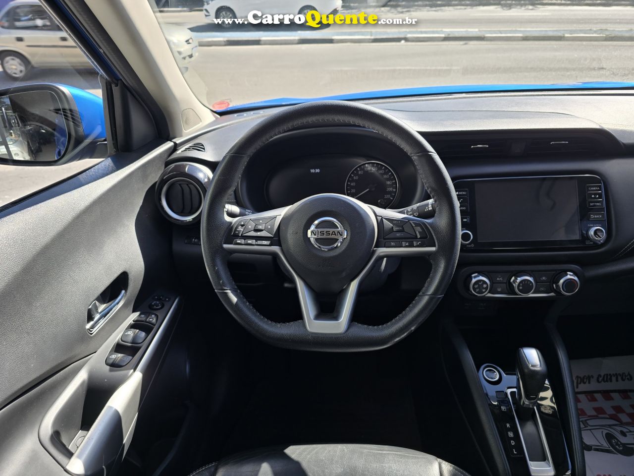 NISSAN   KICKS ADVANCE 1.6 16V FLEX AUT.   AZUL 2022 1.6 FLEX - Loja