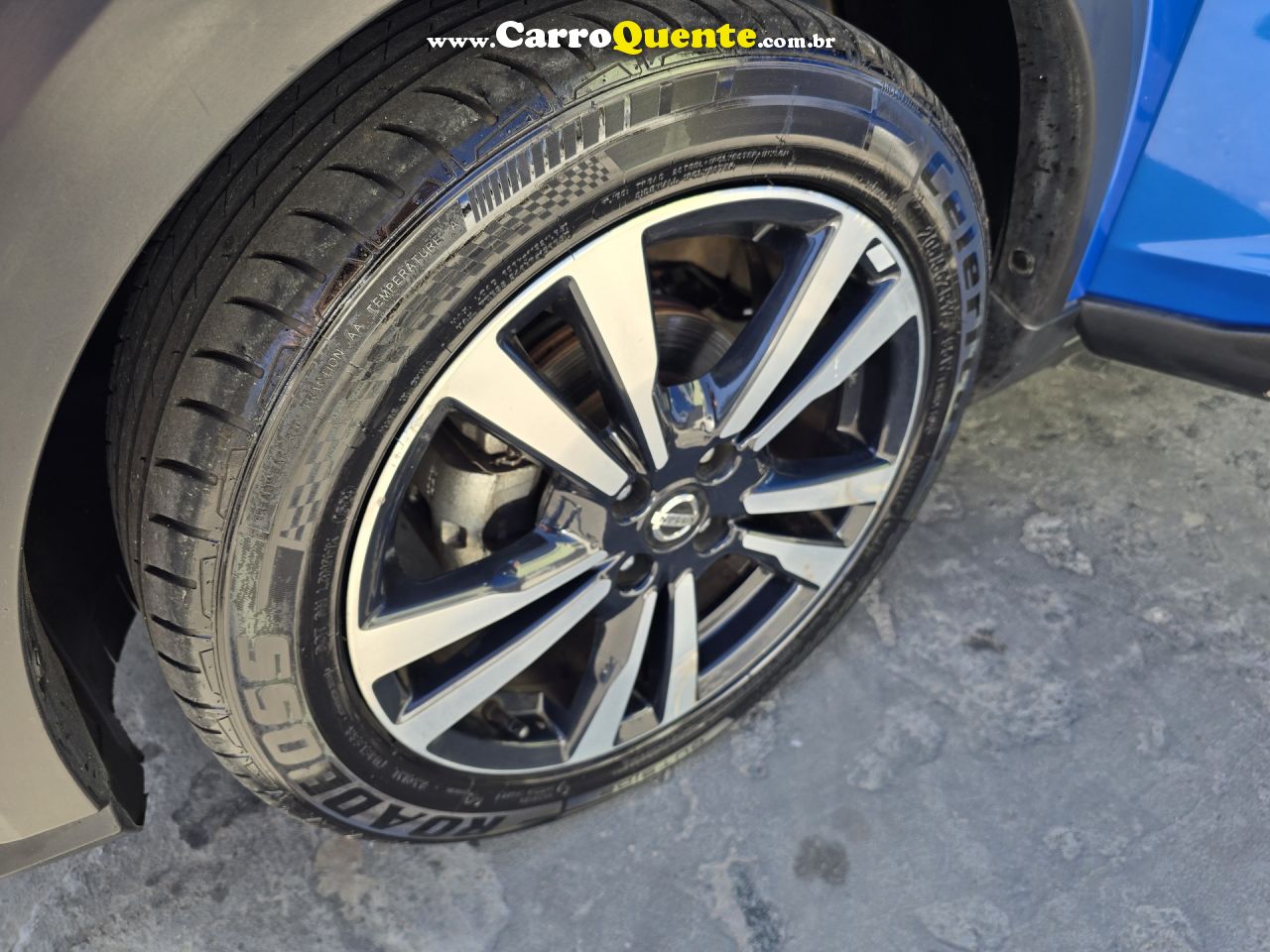 NISSAN   KICKS ADVANCE 1.6 16V FLEX AUT.   AZUL 2022 1.6 FLEX - Loja
