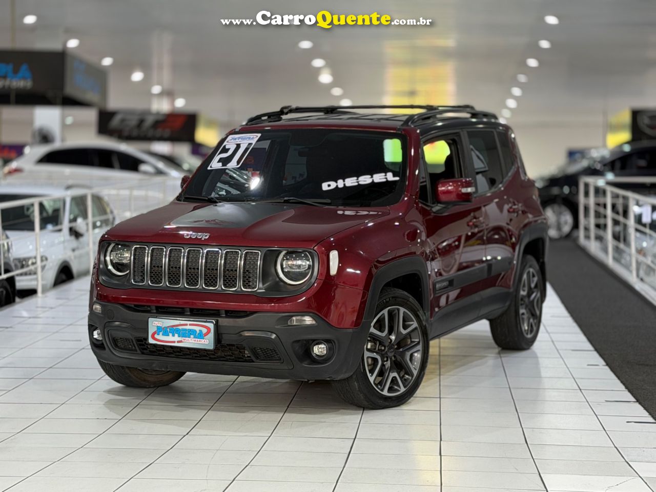 JEEP RENEGADE 2.0 16V TURBO LONGITUDE 4X4 2021 - Loja