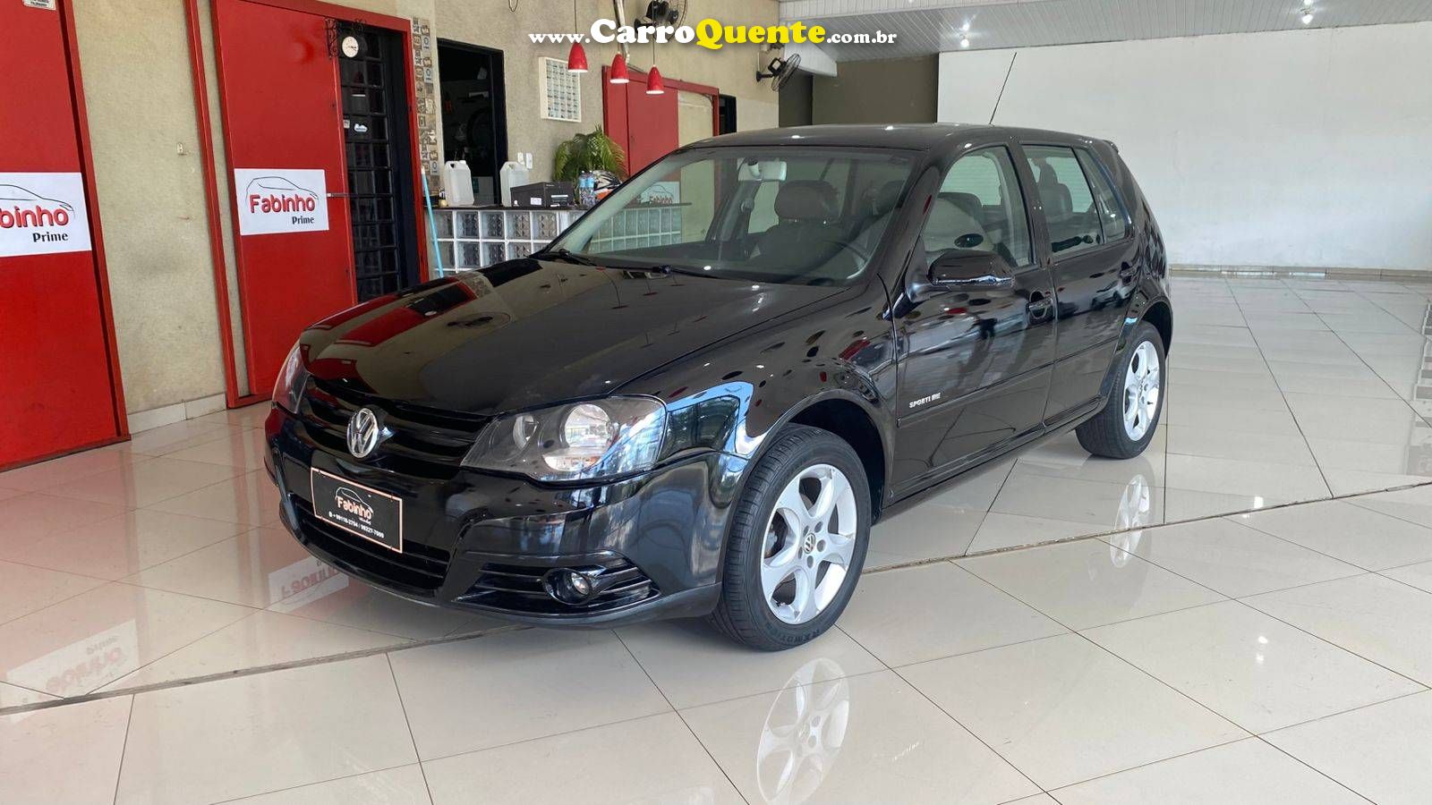 VOLKSWAGEN GOLF 1.6 MI SPORTLINE 8V 2008 - Loja