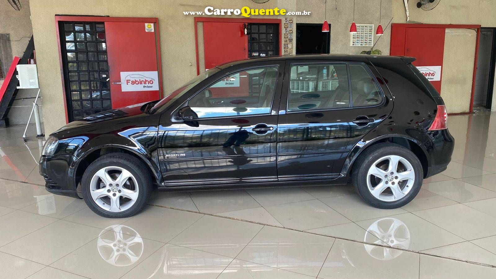 VOLKSWAGEN GOLF 1.6 MI SPORTLINE 8V 2008 - Loja