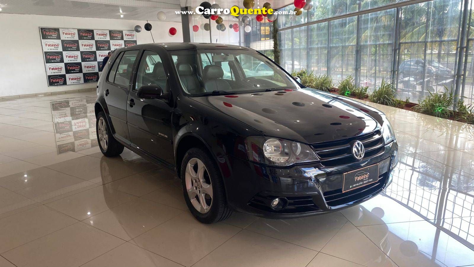 VOLKSWAGEN GOLF 1.6 MI SPORTLINE 8V 2008 - Loja