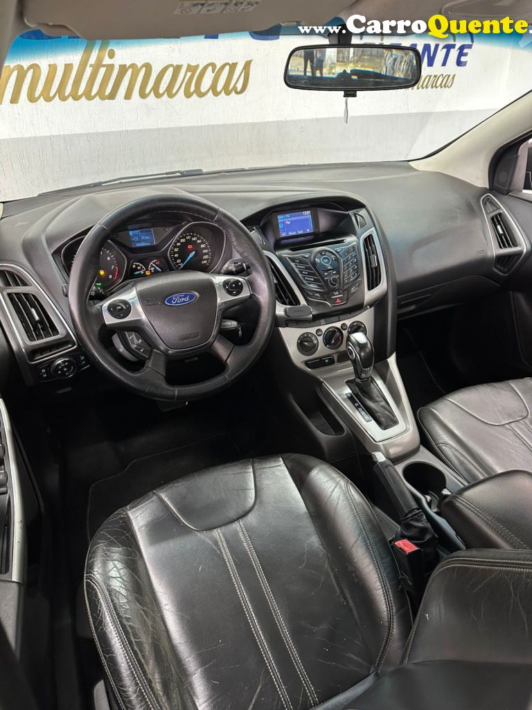 FORD   FOCUS 2.0 16VSESE PLUS FLEX 5P AUT.   CINZA 2014 2.0 FLEX - Loja