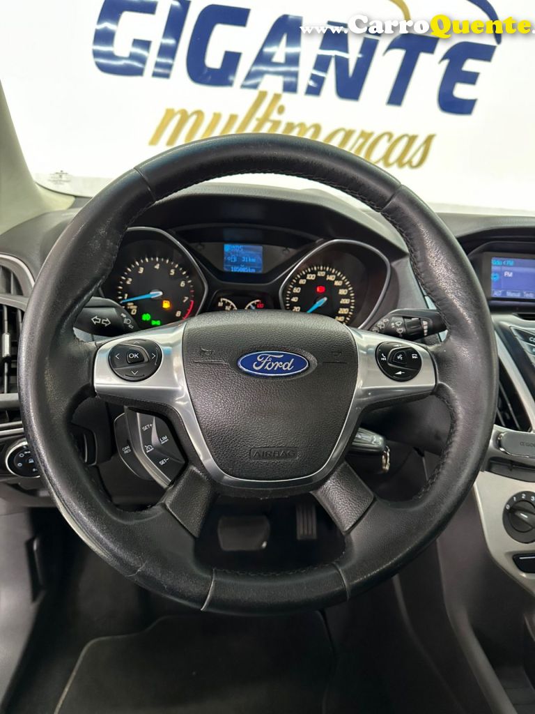 FORD   FOCUS 2.0 16VSESE PLUS FLEX 5P AUT.   CINZA 2014 2.0 FLEX - Loja