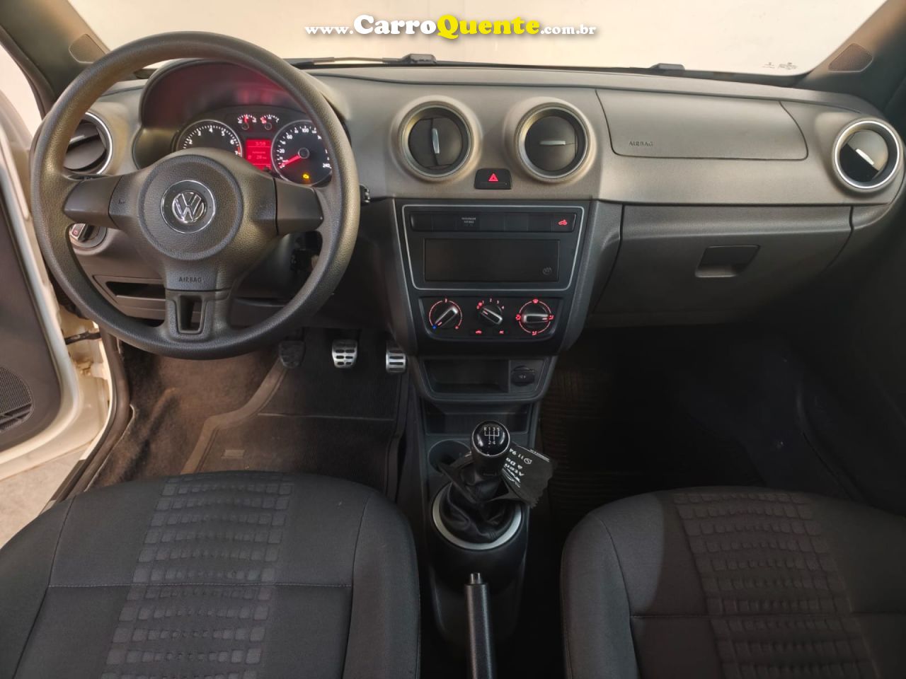 VOLKSWAGEN   SAVEIRO CROSS 1.6 MI TOTAL FLEX 8V CE   BRANCO 2014 1.6 FLEX - Loja