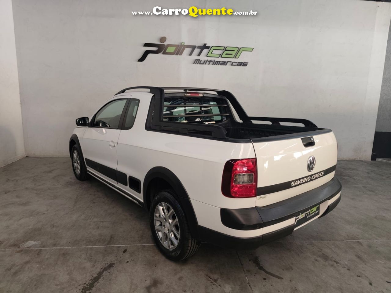 VOLKSWAGEN   SAVEIRO CROSS 1.6 MI TOTAL FLEX 8V CE   BRANCO 2014 1.6 FLEX - Loja