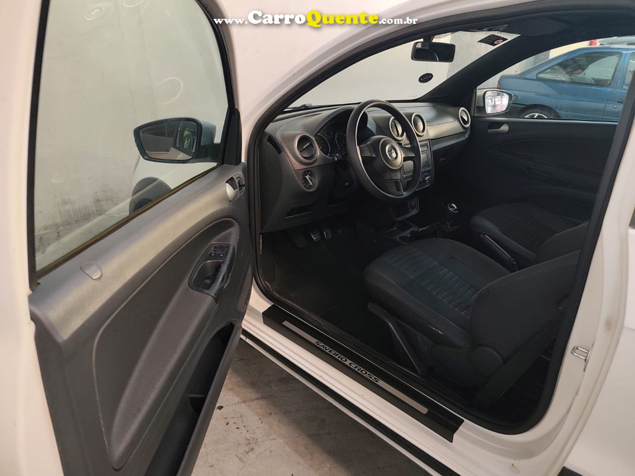 VOLKSWAGEN   SAVEIRO CROSS 1.6 MI TOTAL FLEX 8V CE   BRANCO 2014 1.6 FLEX - Loja