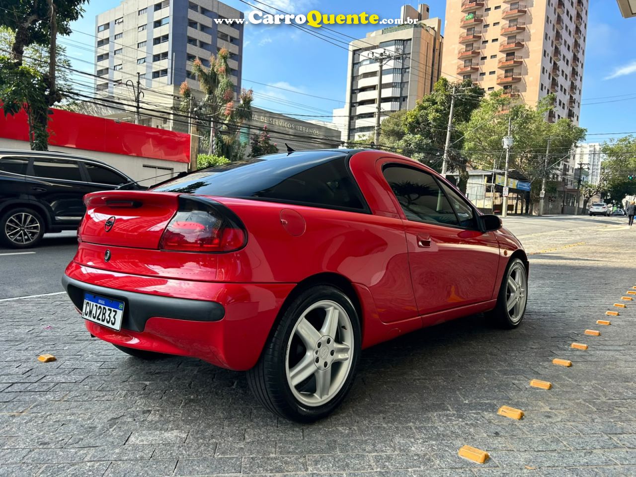 CHEVROLET   TIGRA 1.6 16V   VERMELHO 1998 1.6 GASOLINA - Loja
