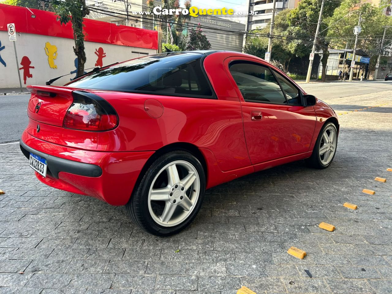 CHEVROLET   TIGRA 1.6 16V   VERMELHO 1998 1.6 GASOLINA - Loja
