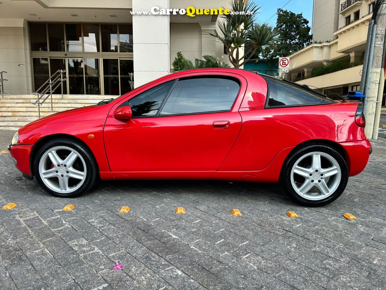 CHEVROLET   TIGRA 1.6 16V   VERMELHO 1998 1.6 GASOLINA - Loja