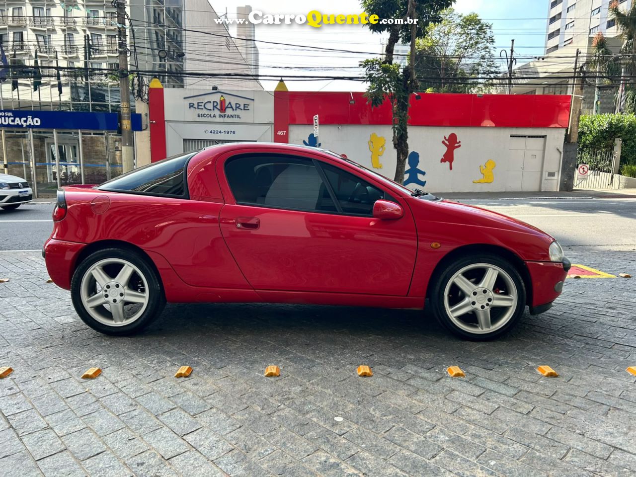 CHEVROLET   TIGRA 1.6 16V   VERMELHO 1998 1.6 GASOLINA - Loja