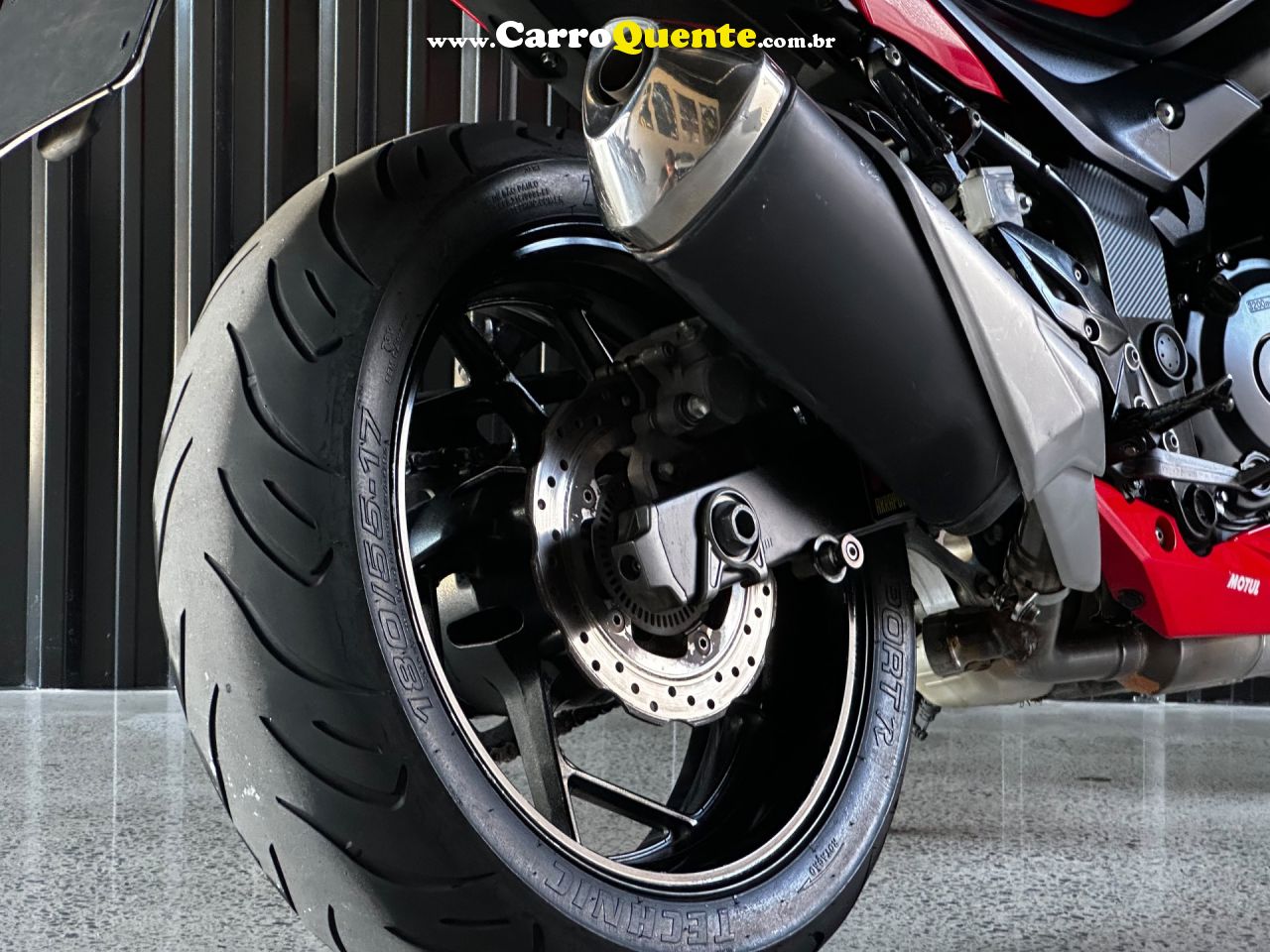 SUZUKI   GSX-S 750   VERMELHO 2018 750 GASOLINA - Loja