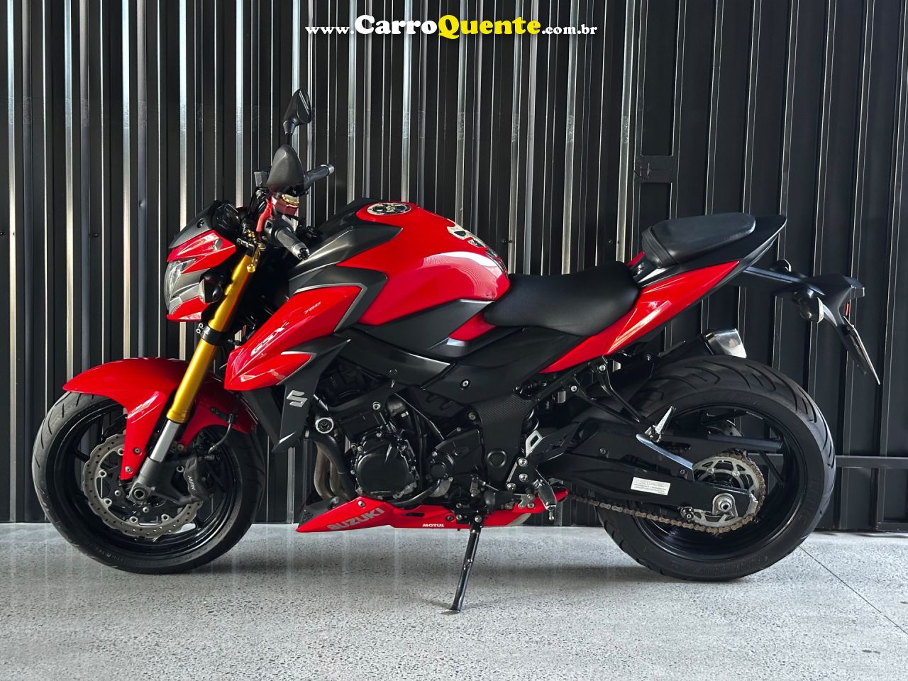 SUZUKI   GSX-S 750   VERMELHO 2018 750 GASOLINA - Loja